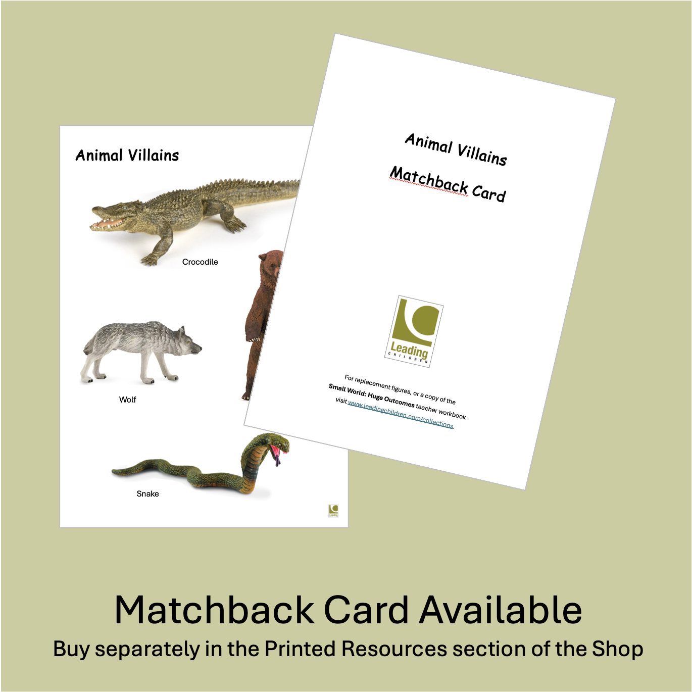 Set- Animal Villains (4pcs)