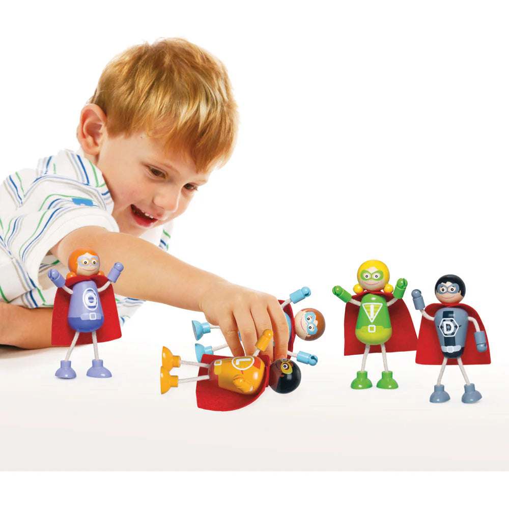 Superhero Figures - Pack of 5