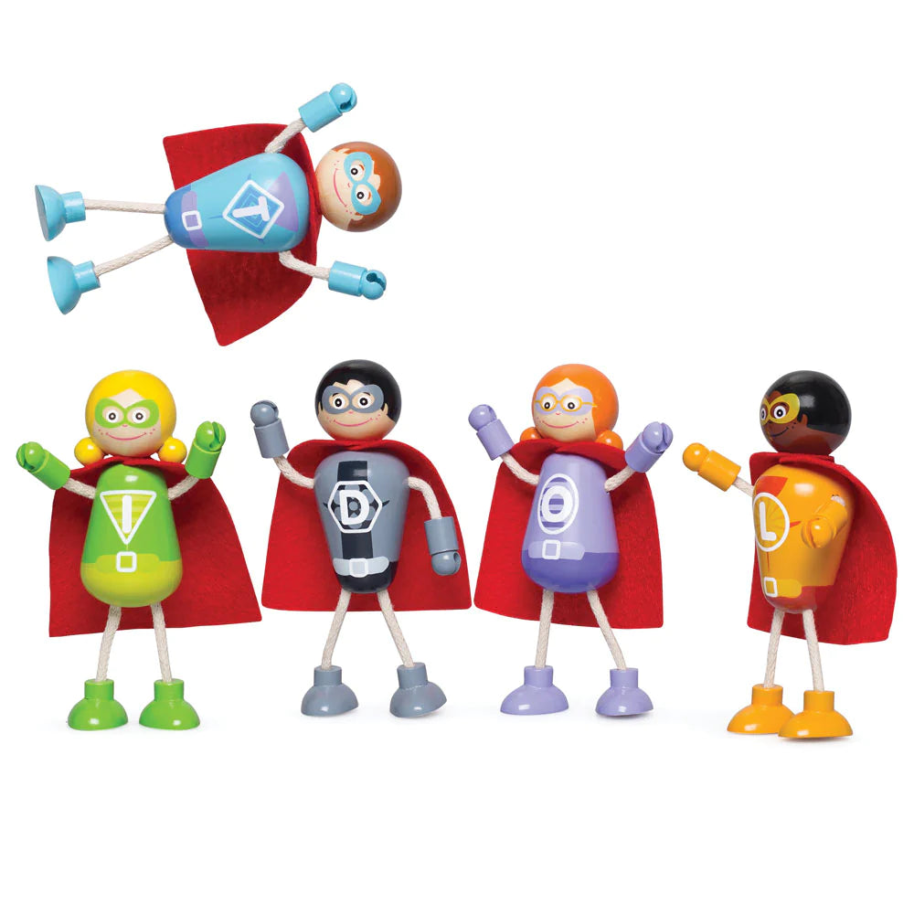 Superhero Figures - Pack of 5