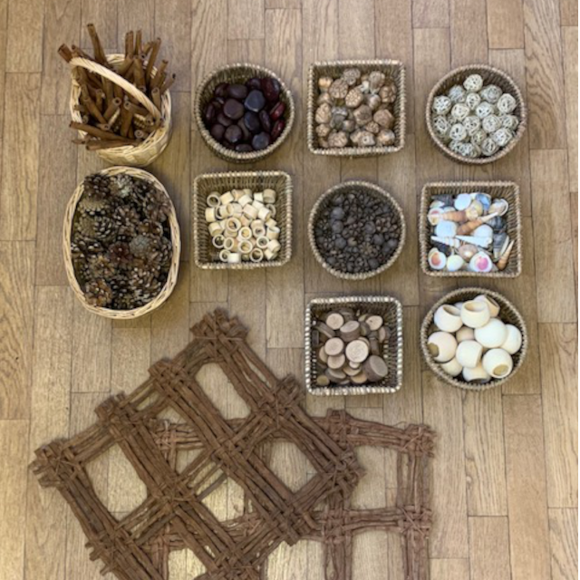 Set of Indoor Natural Materials