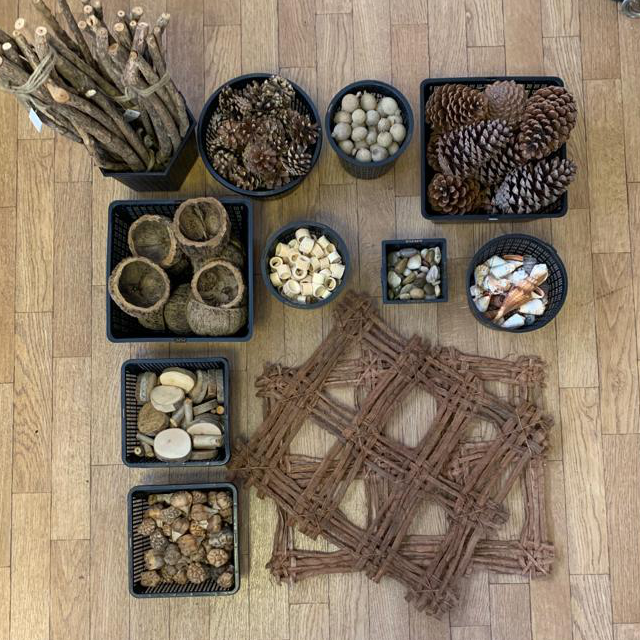 Set of Outdoor Natural Materials