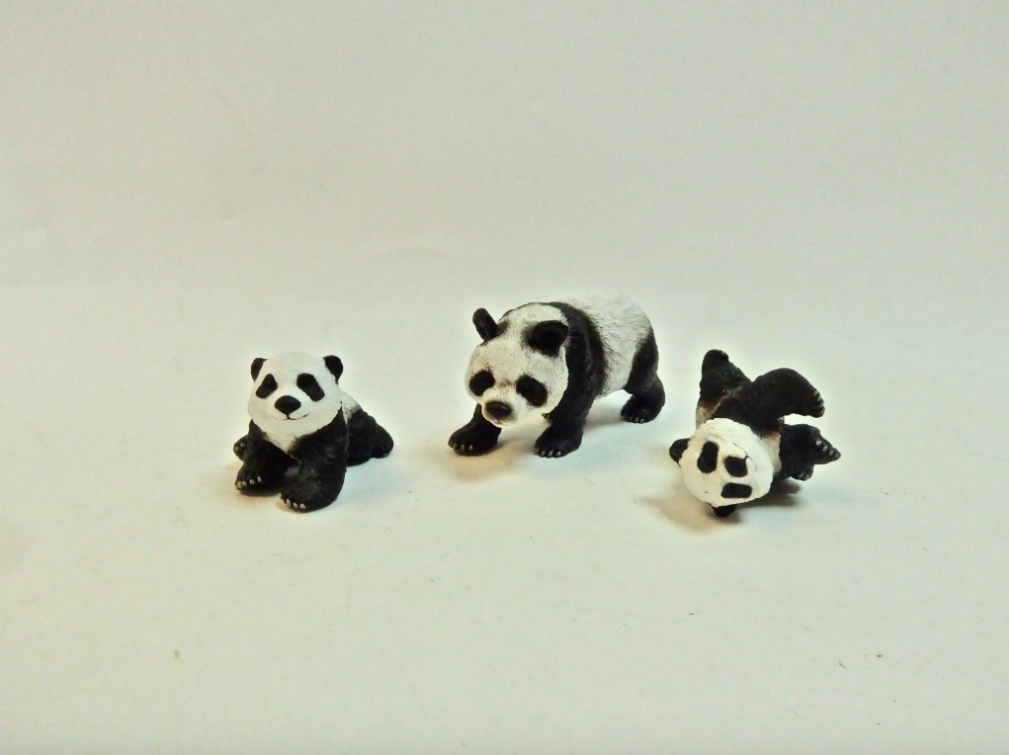 Set Panda Family (3pc)