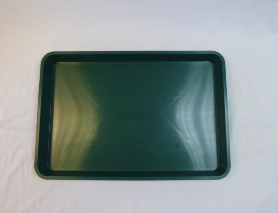 Medium Rectangle Green Base Tray- 58 x 39.5cm