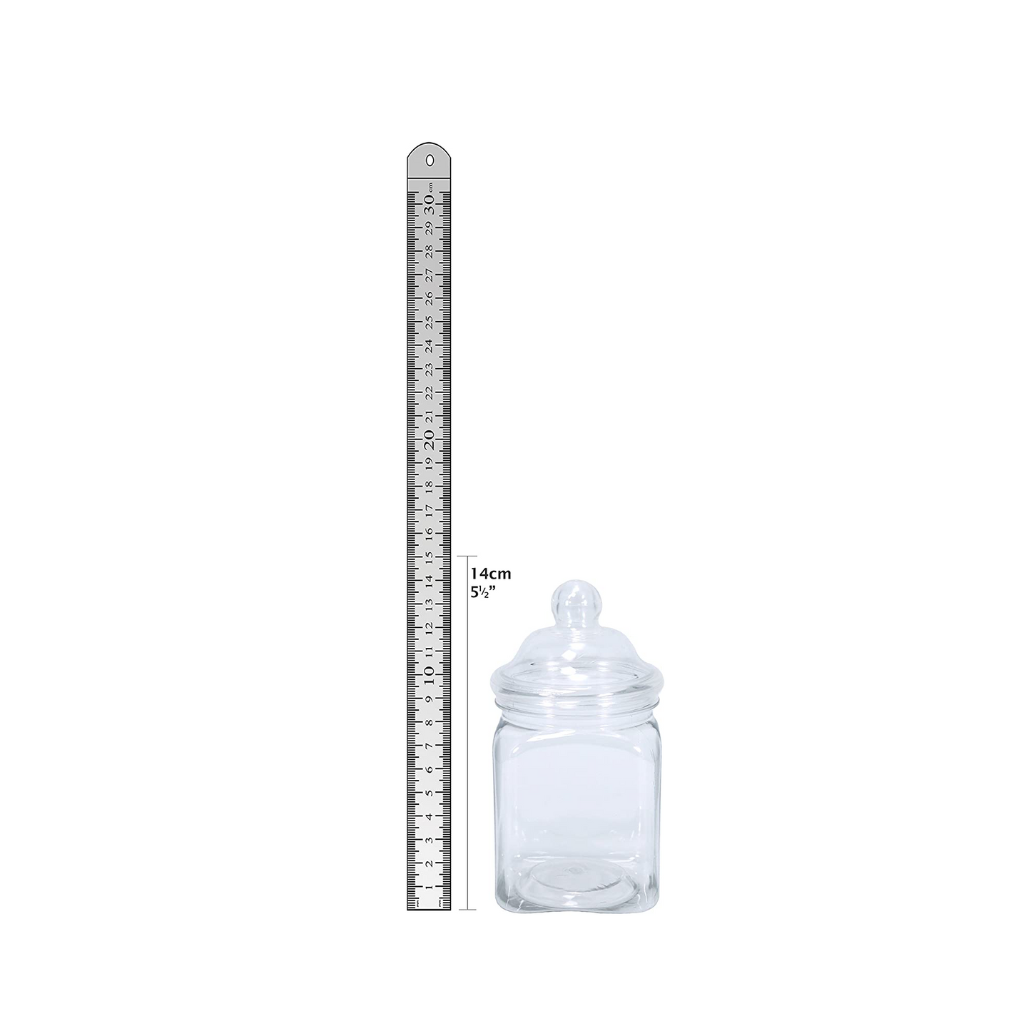 Medium Plastic Bottle with Lid - 380ml