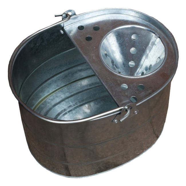 Child Size Mop & Galvanised Bucket