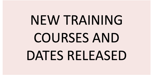 New Training Courses Released