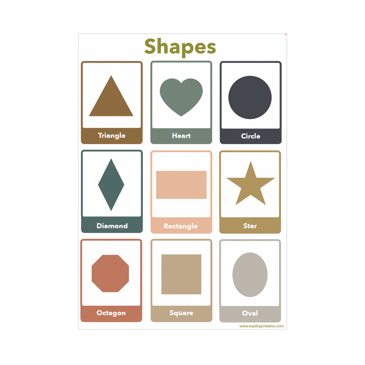 Shapes Chart – Leading Children
