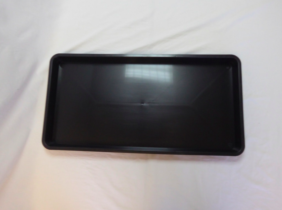 Large Rectangle Black Base Tray- 80 x 40cm