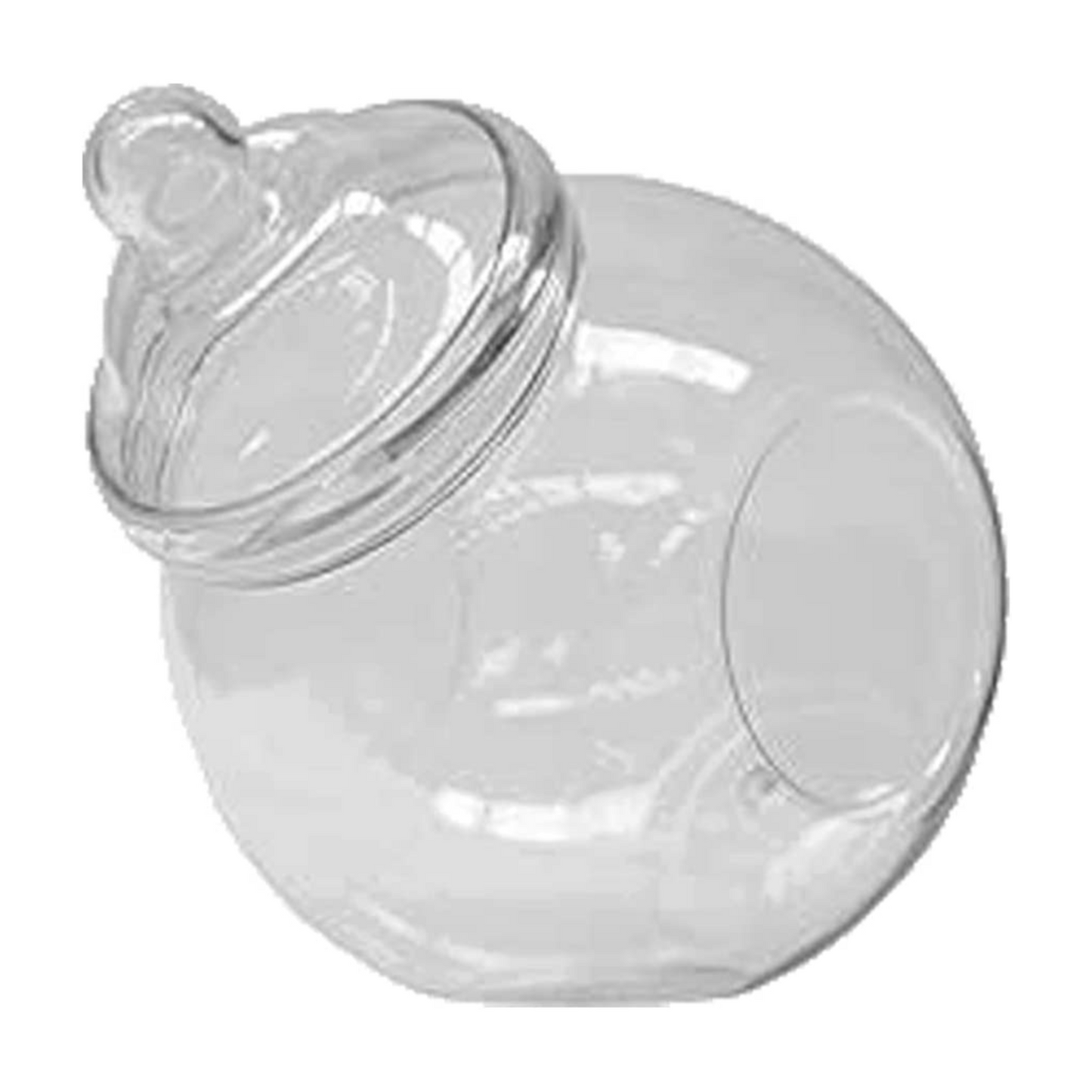 Extra Large Round Plastic Bottle with Lid - 3200ml